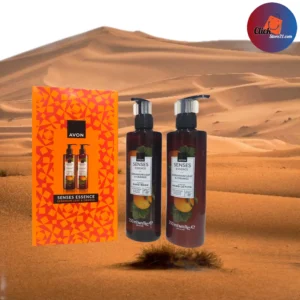 Conjunto de esencias de hojas de geranio y naranja